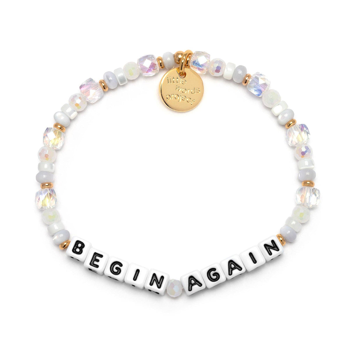 Little Words Project Bracelet - "Begin Again"