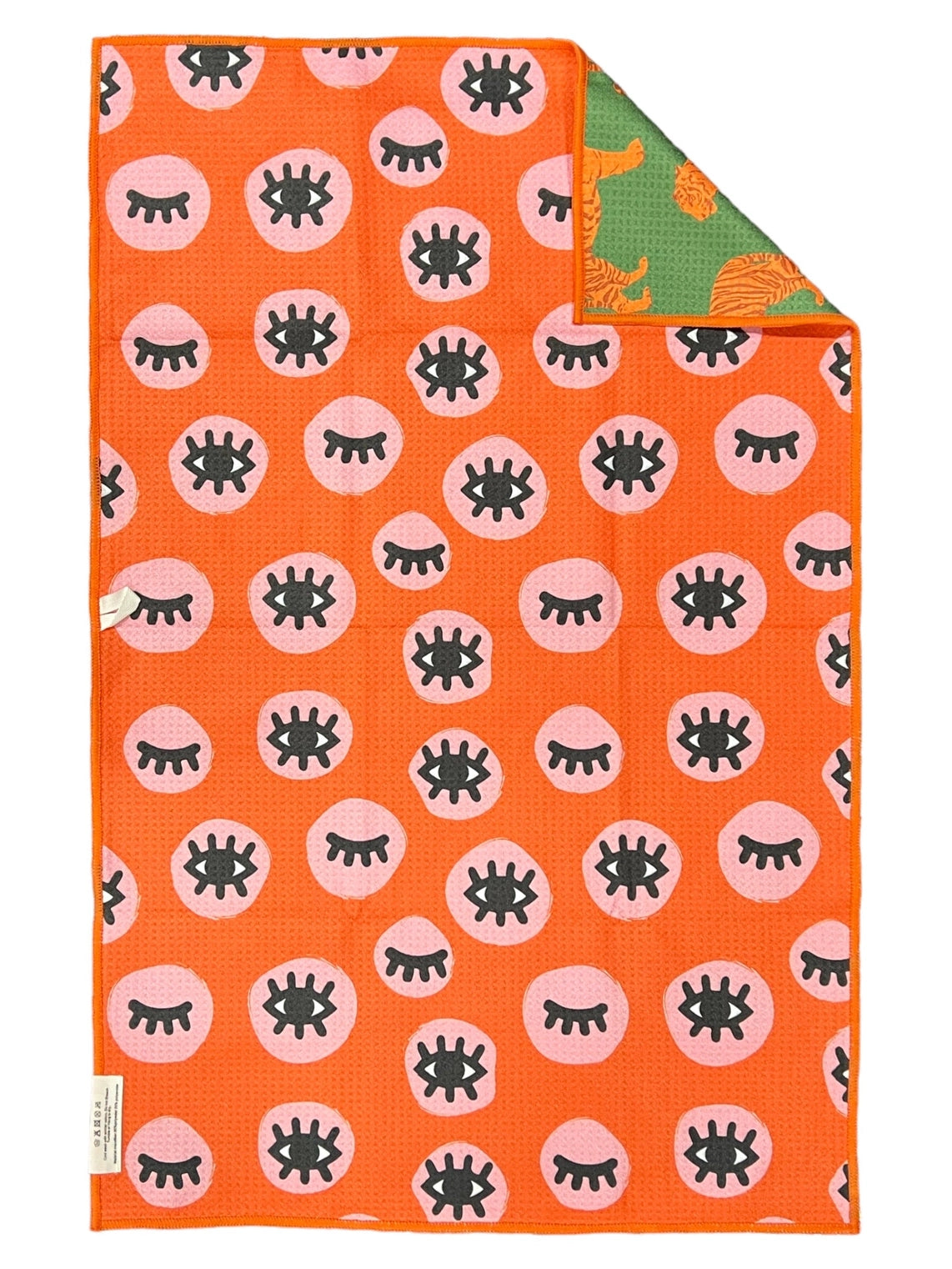 Reversible Hand Towel-Eye of the Tiger