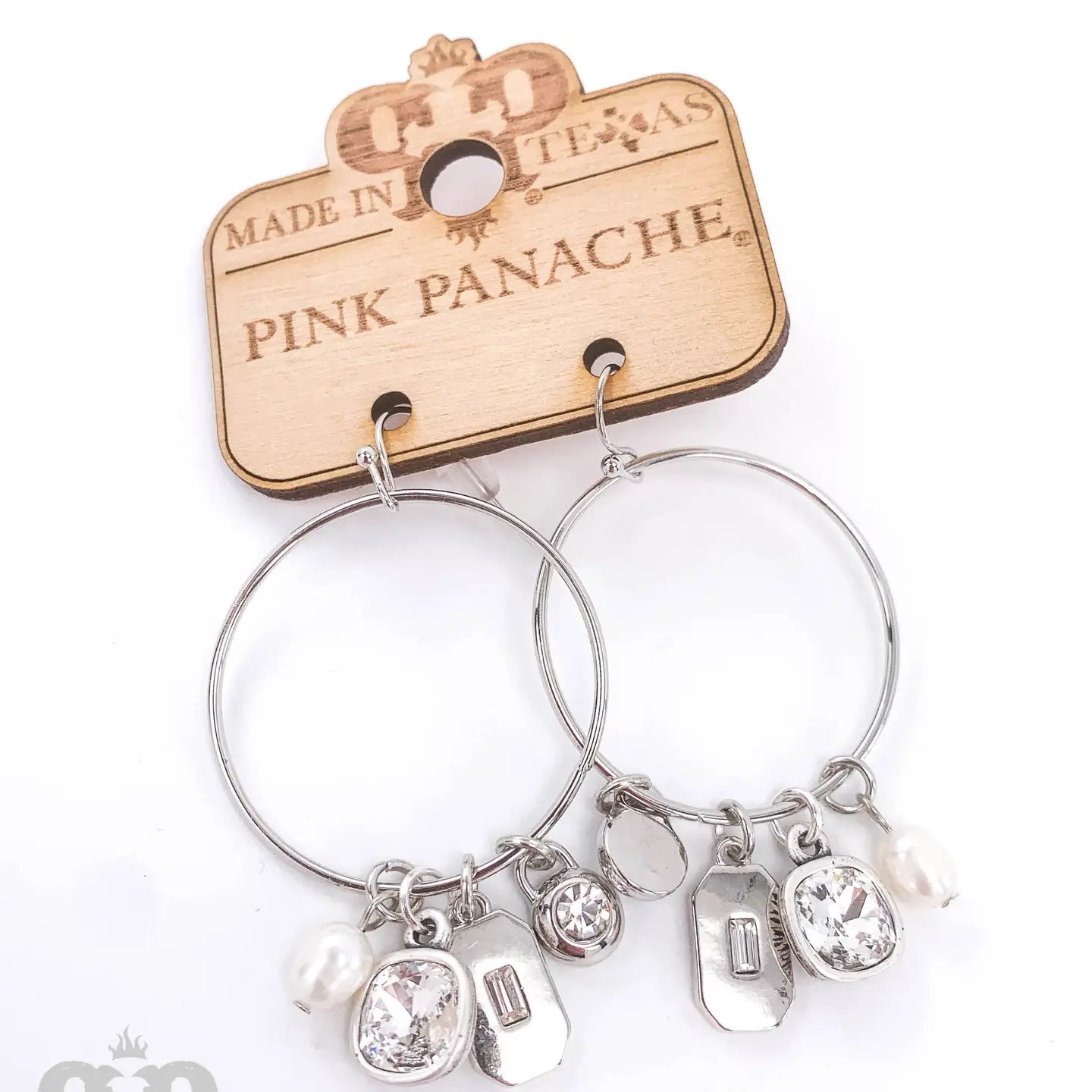 Charm Hoop Earrings