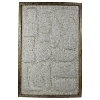 Cream Quilted Wall Hanging
