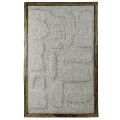 Cream Quilted Wall Hanging