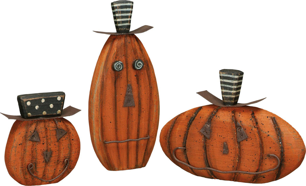 Small Jack O'Lantern Sitters