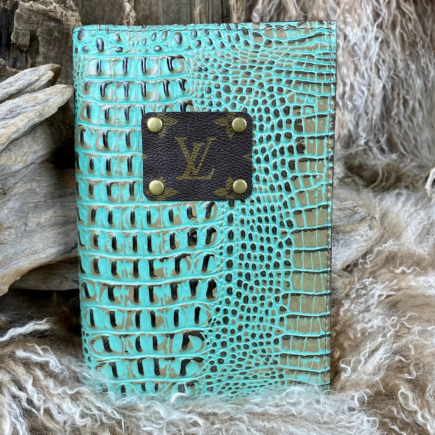 Upcycled Turquoise Fiesta Journal