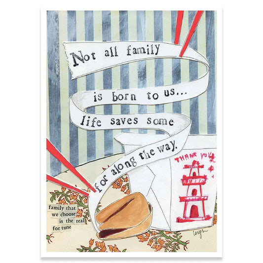 Not All Family Support Card