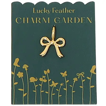 Charm Garden - Gold Bow Charm