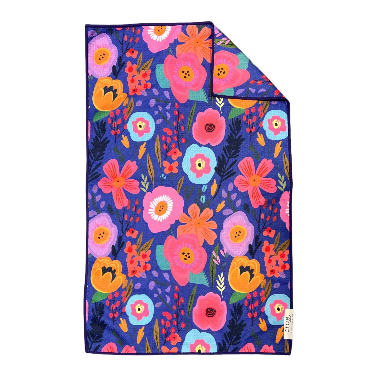Double-Sided Hand Towel - Violaceous