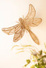 Seagrass and Iron Dragonfly Wall Decor