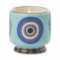 A Dobo Handpainted "Eye" Ceramic Candle - Incense & Smoke
