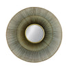 Antique Brass Round Iron Wire Mirror