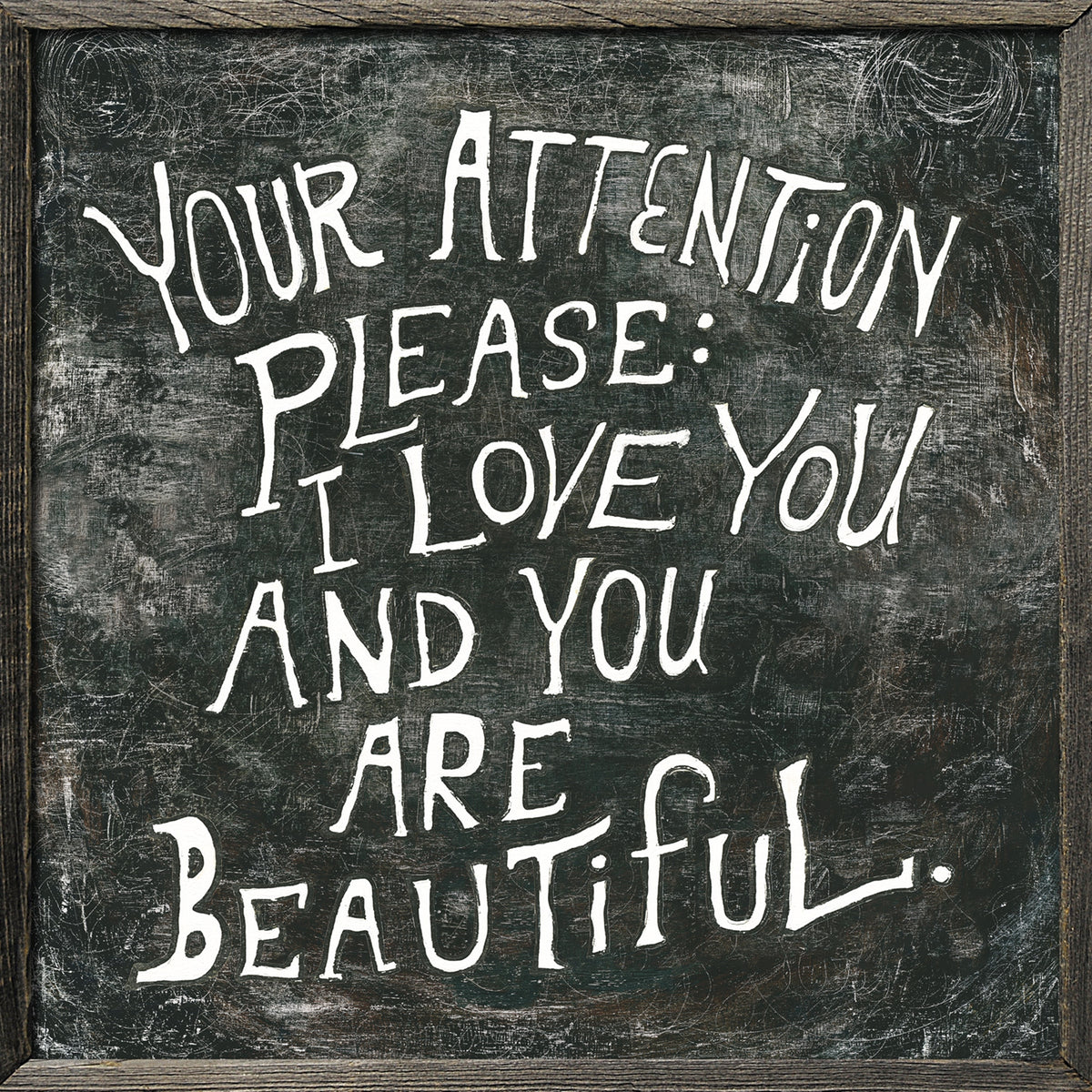 Your Attention Please Art
