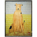 Brown Boy Dog Art Print