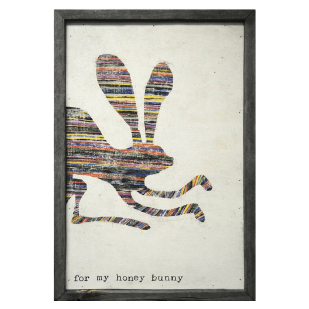 For My Honey Bunny Art Print