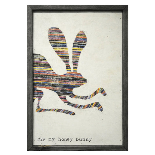 For My Honey Bunny Art Print