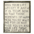 Kiss Your Life Art Print
