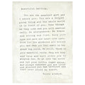 Letter for Sophie Art Print