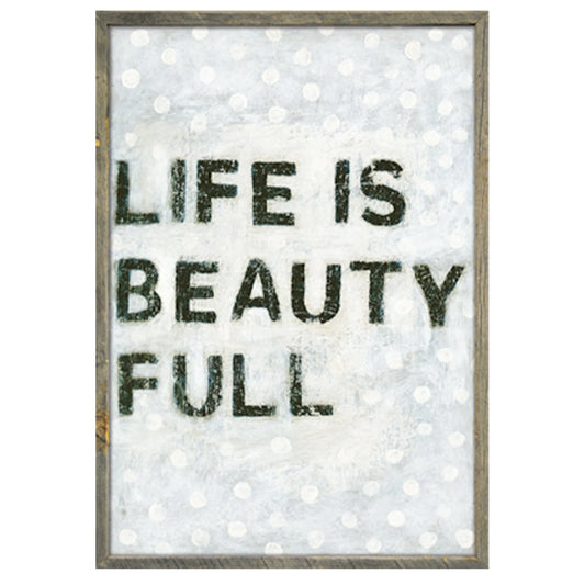 Polka Life Art Print