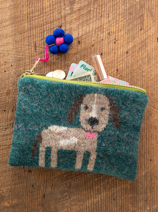 Intarsia Sweater Pouch