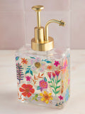 Floral Soap Dispenser