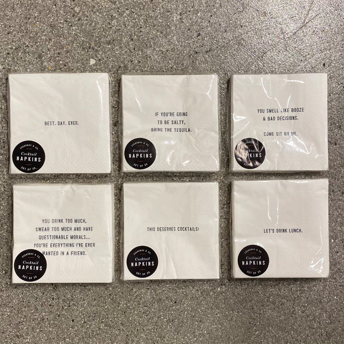 Cocktail Napkins, 2nd Edition
