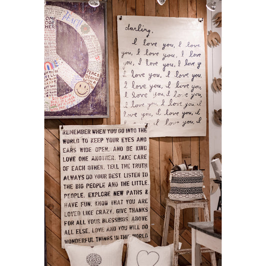 Letter For You Wall Tarp