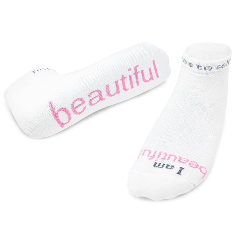 I Am Beautiful Socks