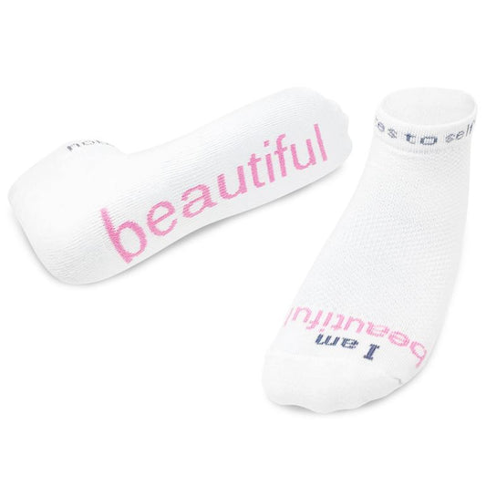 I Am Beautiful Socks