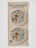 Car Coasters-Dog Best Friend