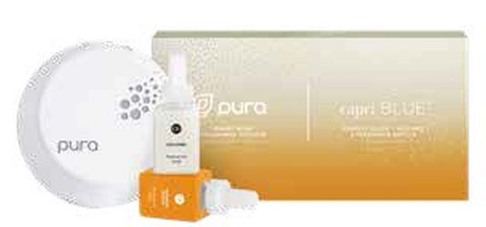 CB + Pura Holiday Smart Home Diffuser Set, Pumpkin Dulce & Volcano