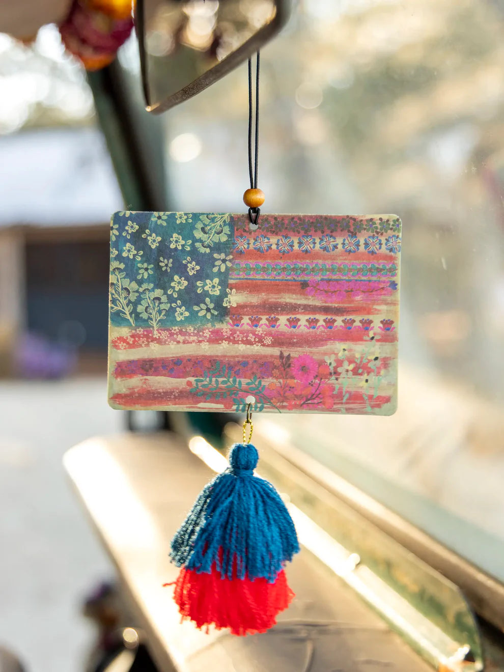 American Flag Air Freshener