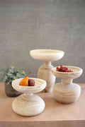 Turned Wooden Pedestals