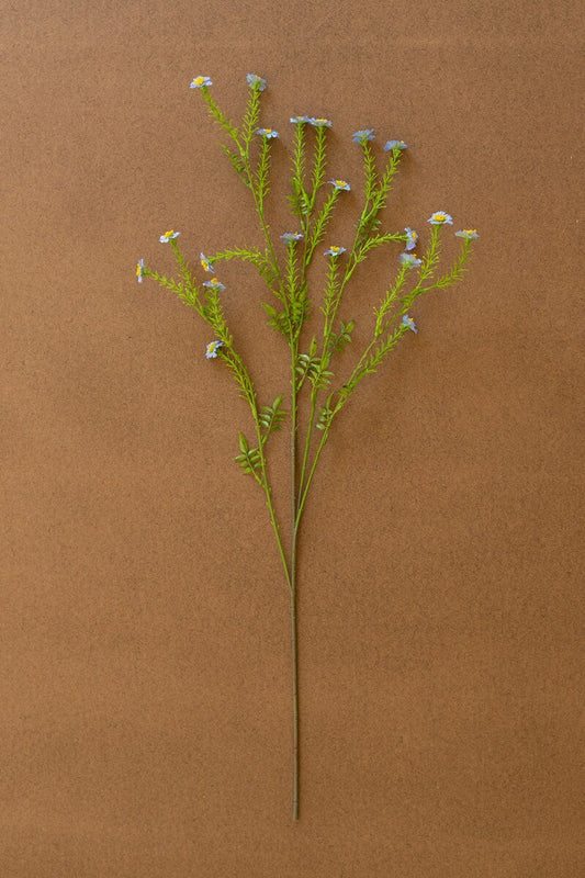 Artificial Blue Daisy Spray
