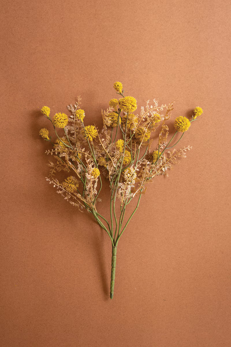 Artificial Yellow Melaleuca Spray