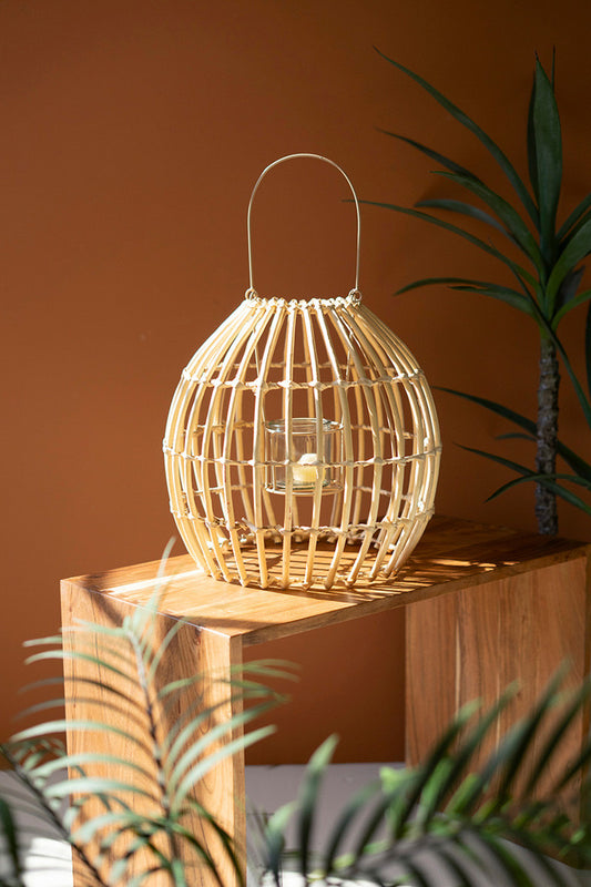 Round Bamboo Lantern