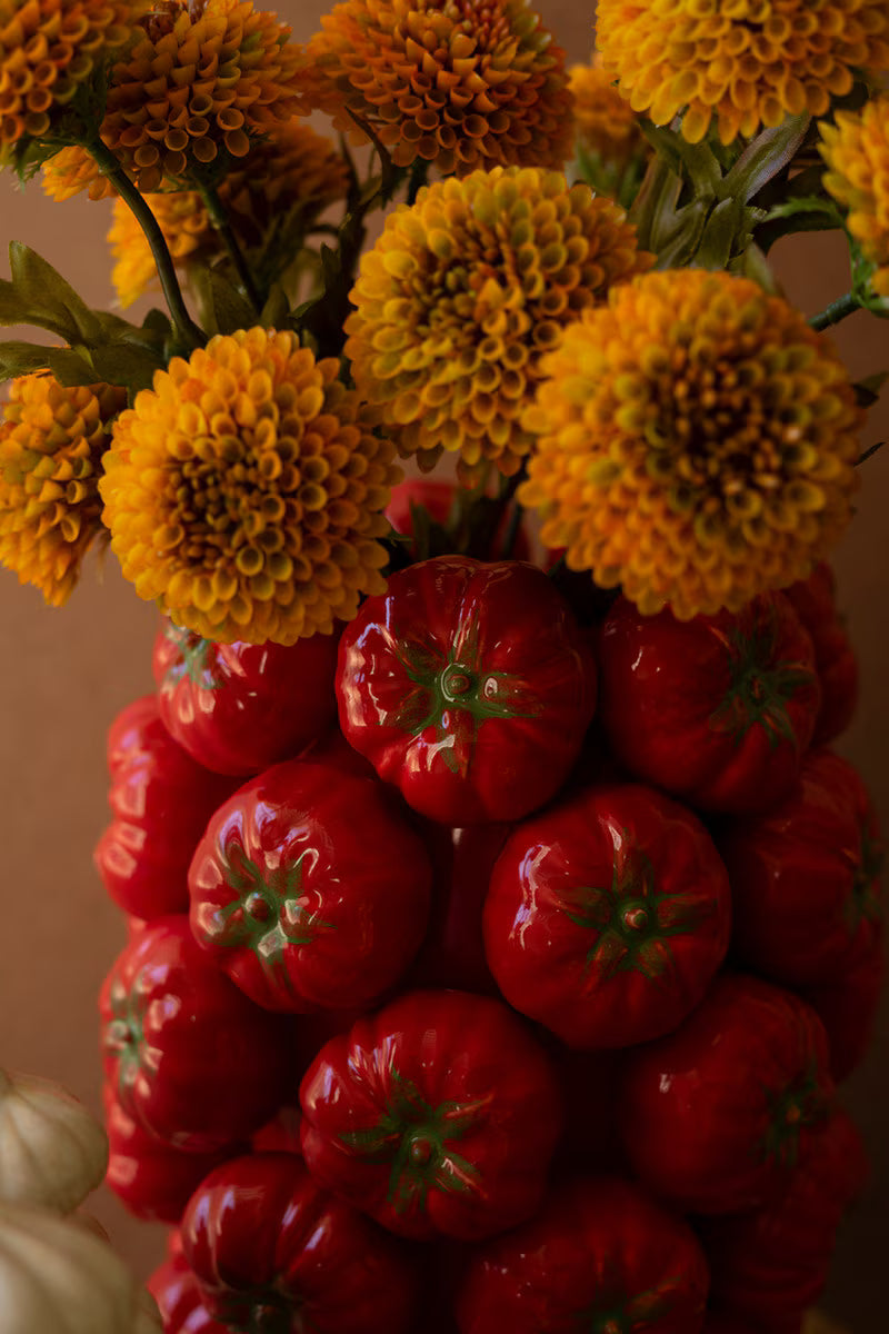 Ceramic Tomatoes Vase