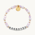 Little Words Project Bracelet- "Daughter" Blush Elegance