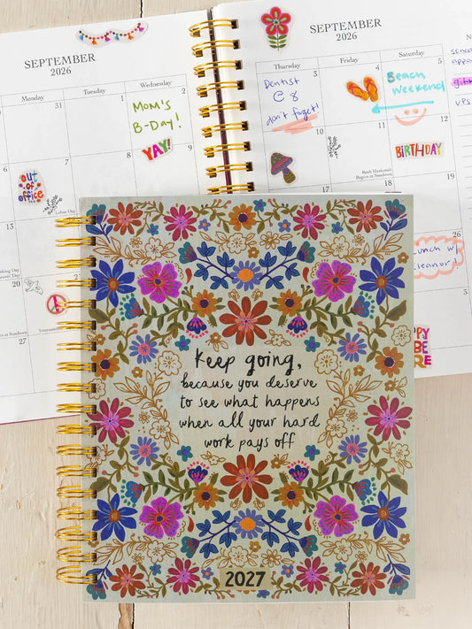 2026-27 17 Month Planner - Keep Going
