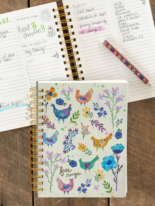 Daily To-Do List Planner - Chickens