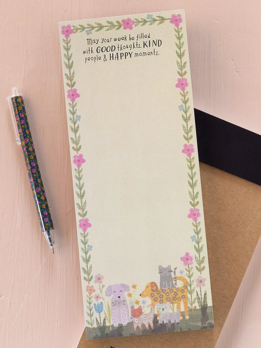 Magnetic List Pad - May Your Week Be Filled With