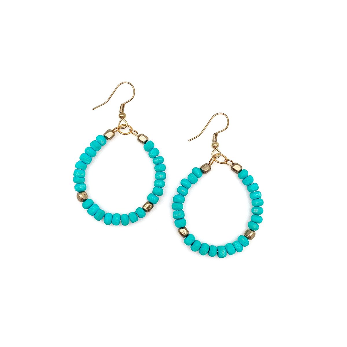 Sachi Chromatic Hoop Earrings, Multiple Colors