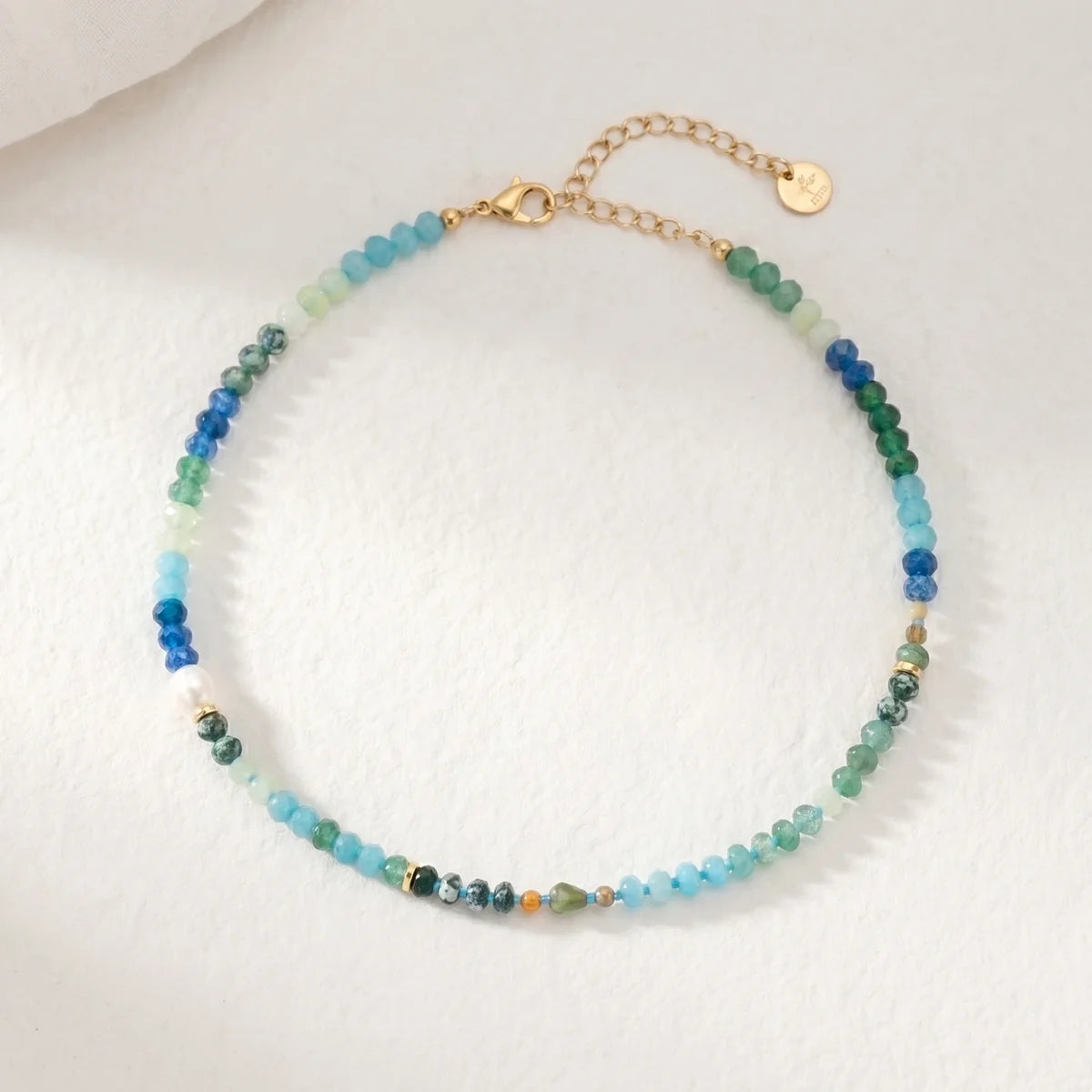 Azure Jade Glow Necklace