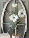 White Arabella Blooms Spray