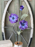 Purple Arabella Blooms Spray