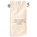 Friends are Therapists Wine Bag