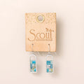 Good Karma Miyuki Frame Earring - Marine/Silver