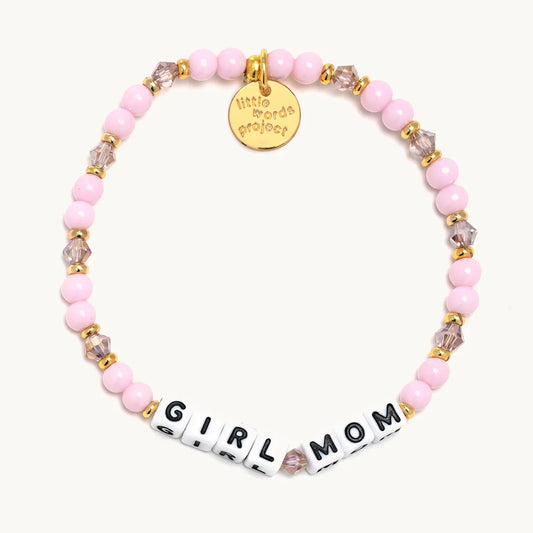 Girl Mom Bracelet, Blush Worthy