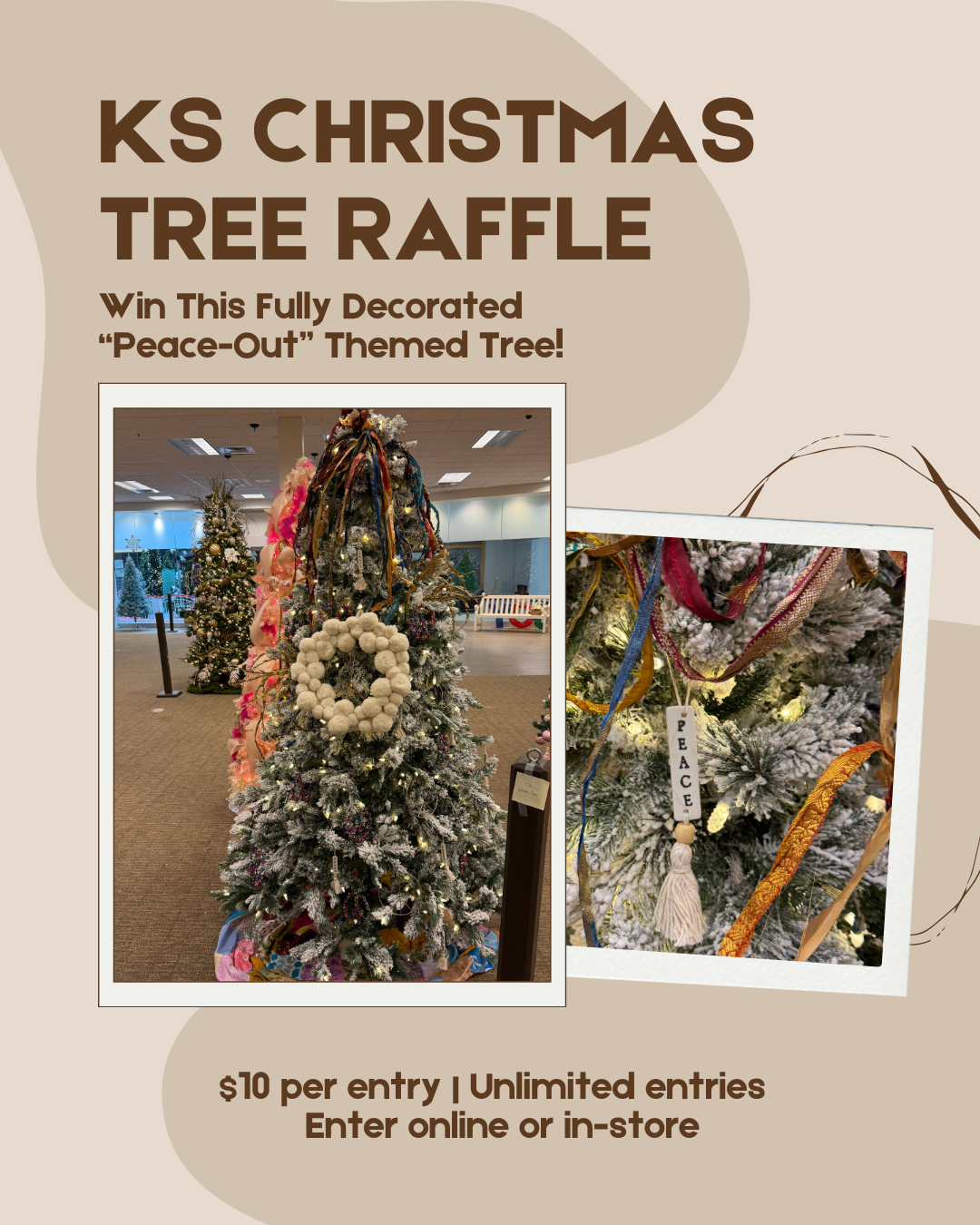Kennedy Sue Christmas Tree Raffle Entry