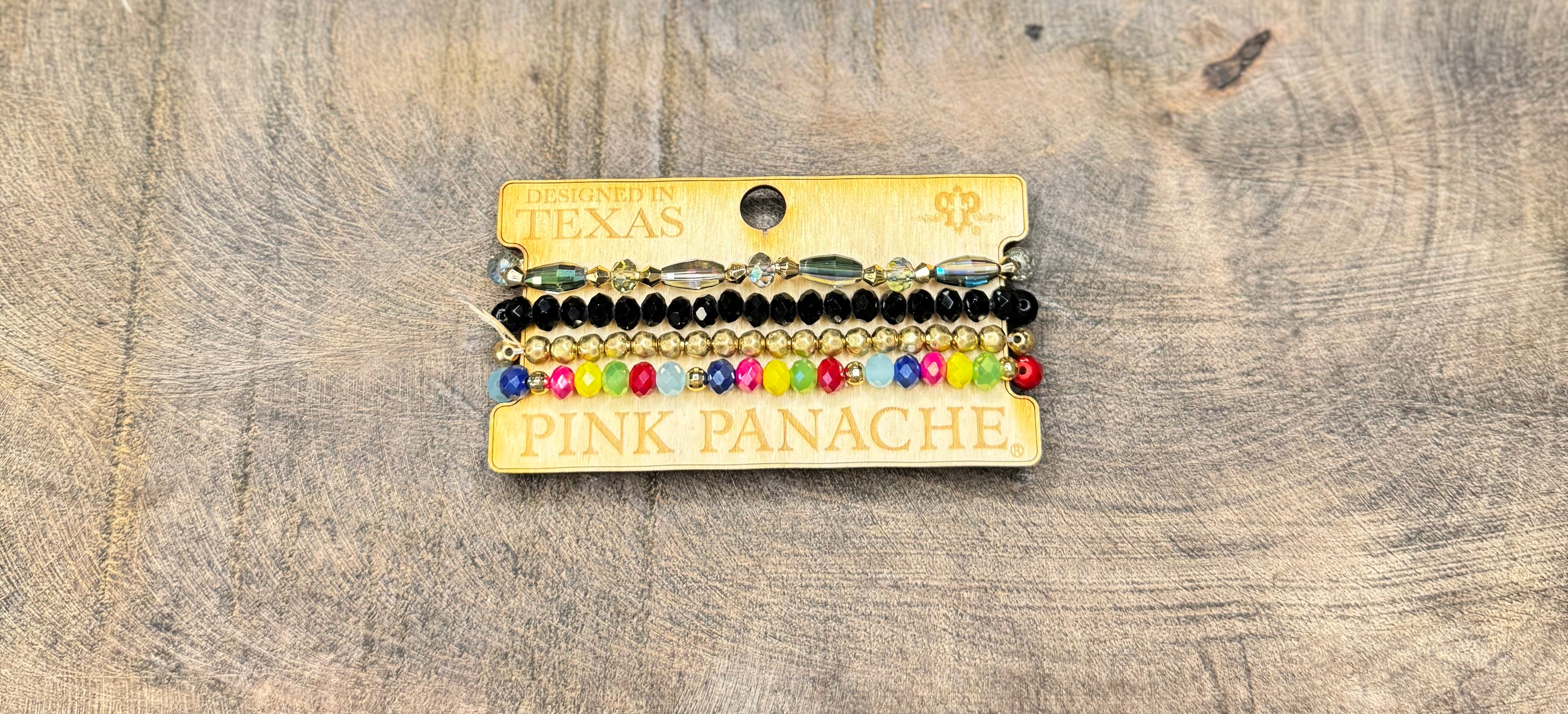 Beaded Pink Panache Bracelet Sets