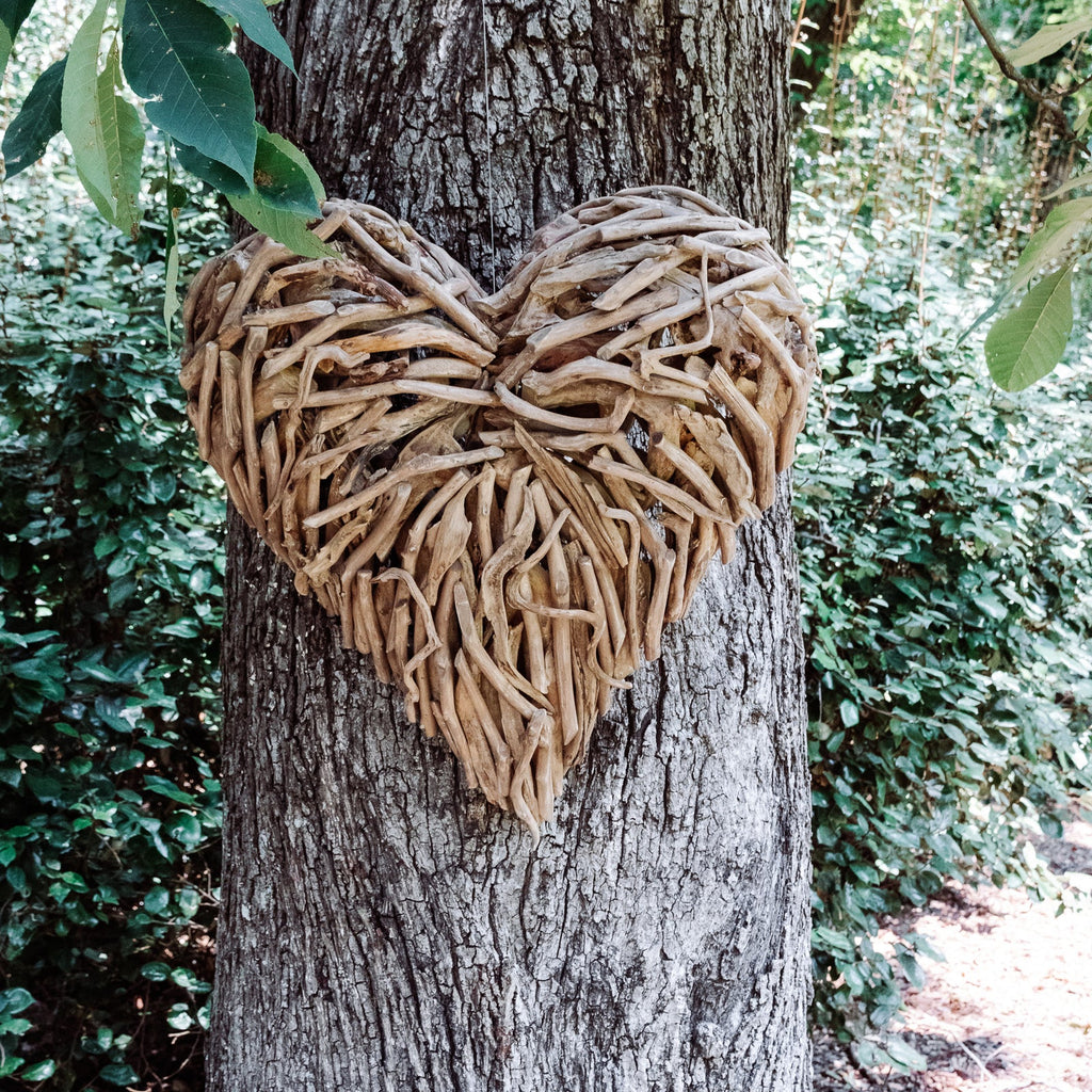 Driftwood Heart Wall Decor