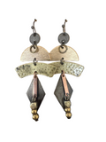 Mixed Charm Dangle Earrings