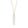 Do So Much Quote Necklace